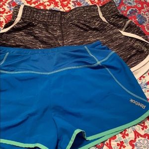 Reebok running shorts